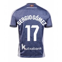 Real Sociedad Sergio Gomez #17 Replika Bortatröja 2025-26 Kortärmad